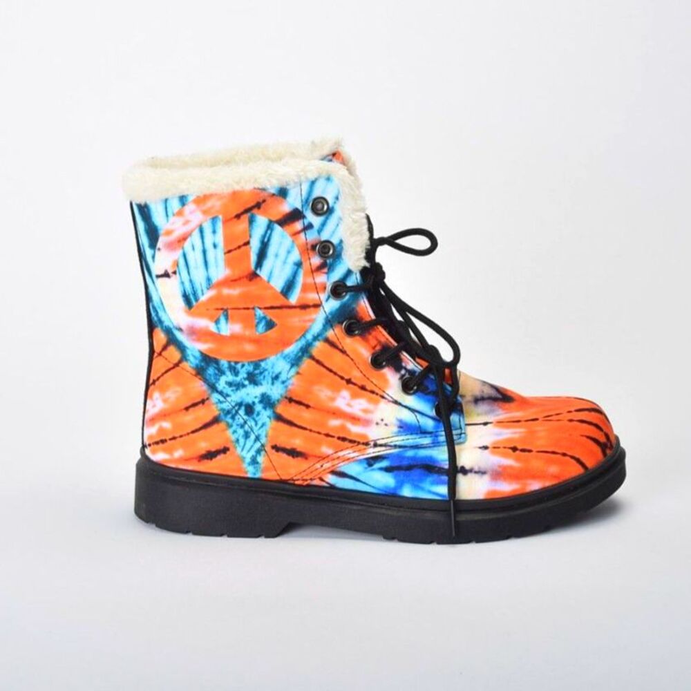 ​Yes We Vibe, Tye Dye Boot Size 8.5 Mens, 10 Women's EX+}